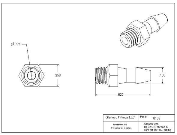 53015-5 Avdel® 9507-10-CK 10-32 UNF Thread Conversion Kit