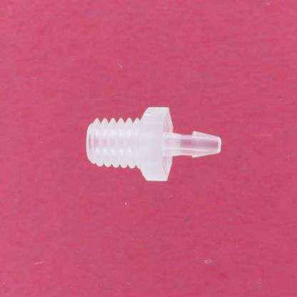 011105 (Adapters - Thread: 10-32 Taper  Barb: 1/16"  Material: Polypropylene)