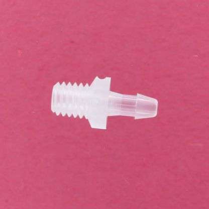 011205 (Adapters - Thread: 10-32 Taper  Barb: 3/32"  Material: Polypropylene)
