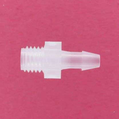 012305 (Adapters - Thread: 1/4"-28 UNF  Barb: 1/8"  Material: Polypropylene)